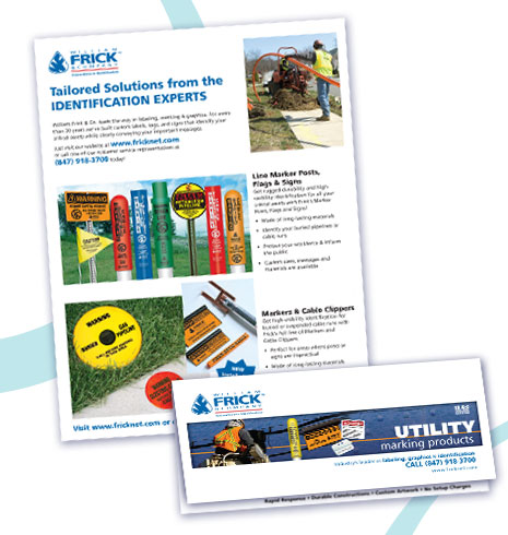 Frick tri-fold brochure